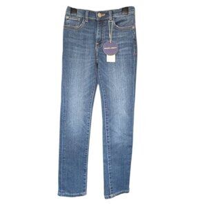 NEW Warp + Weft AMS Amsterdam Slim Straight Leg Stretch Denim Jeans Indigo Pants